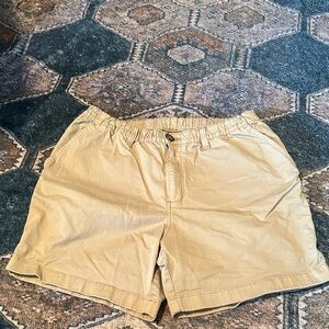 Chubbies Men's Khaki Flat Front Shorts